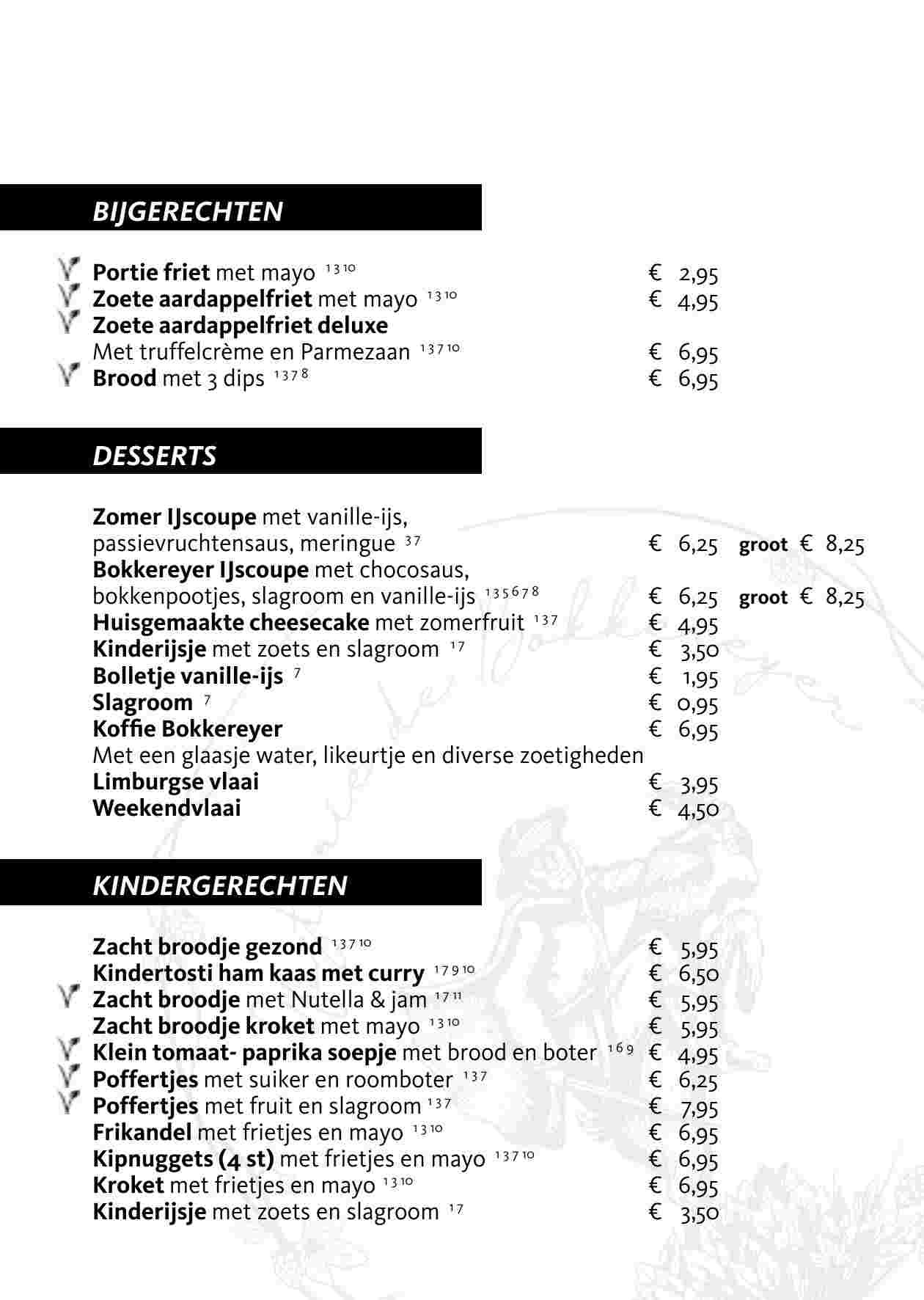 nagerechten bokkereyer